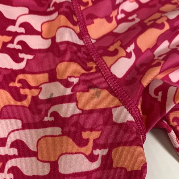 VINEYARD VINES GUC GIRLS LEGGINGS PANTS WHALES WINTER FALL SPRING BOTTOMS SIZE M - Picture 7 of 9